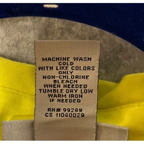 Maggie Barnes Catherines‎ Blouse Womens 1X Button Up Pin Tuck Chartreuse - Picture 7 of 7